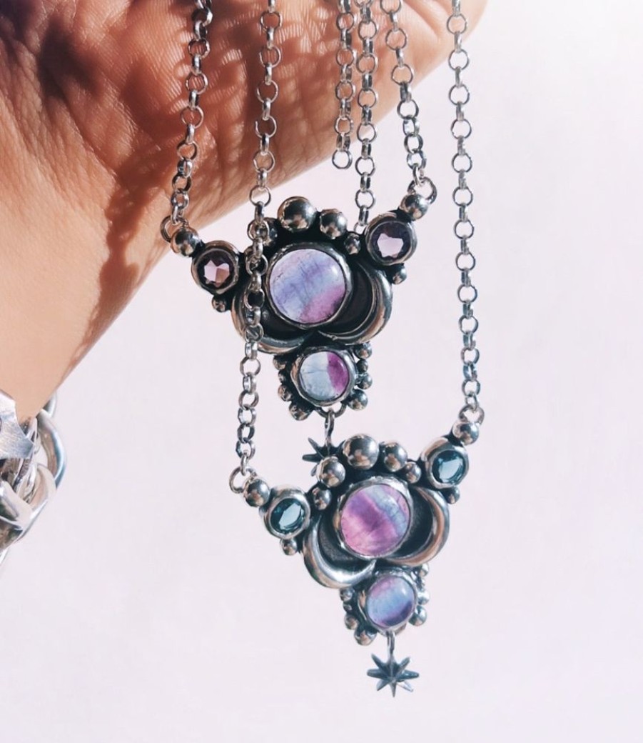 Joyas Delacons Joyas | Collar Sailor Moon / Fluoritas