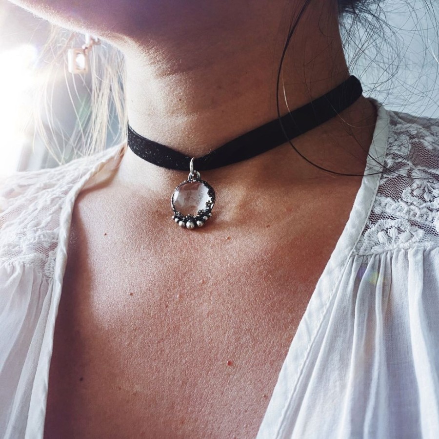 Joyas Delacons Joyas | Choker Cristal Sexy Lace