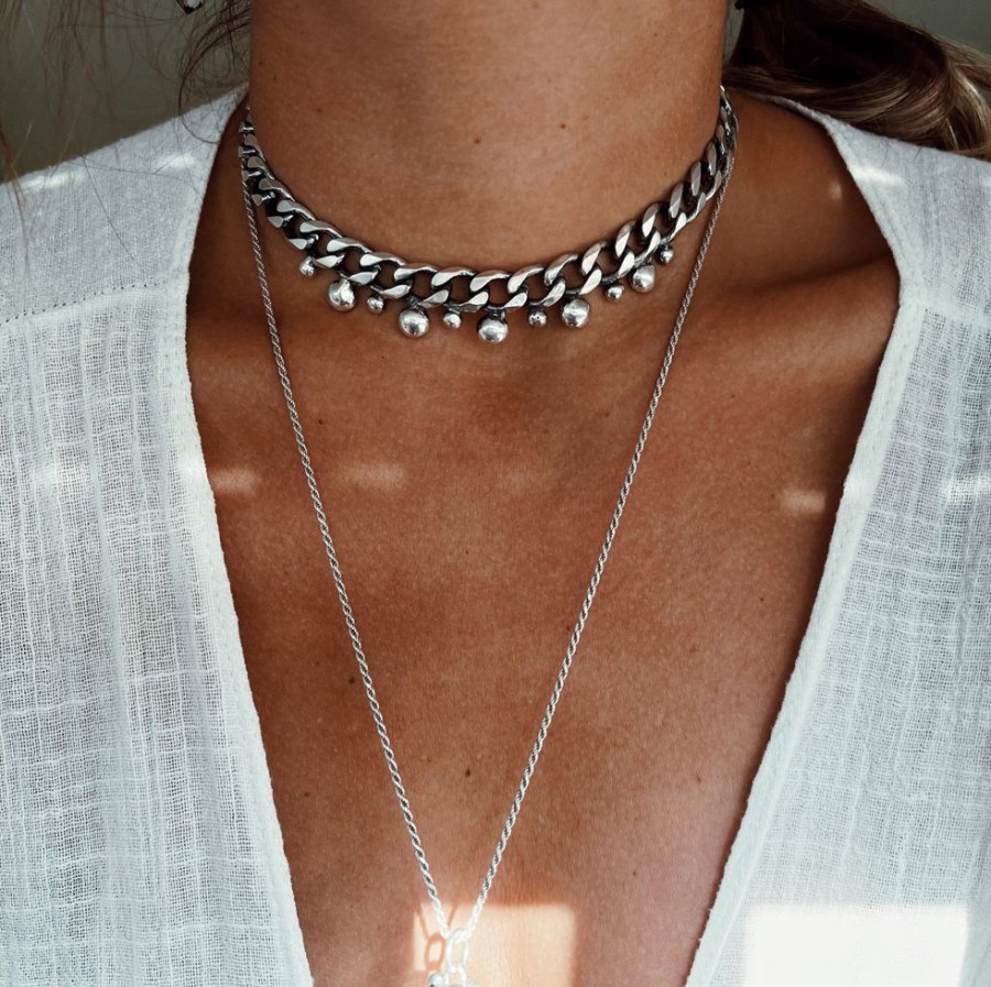 Joyas Delacons Joyas | Choker Pure Silver Glam