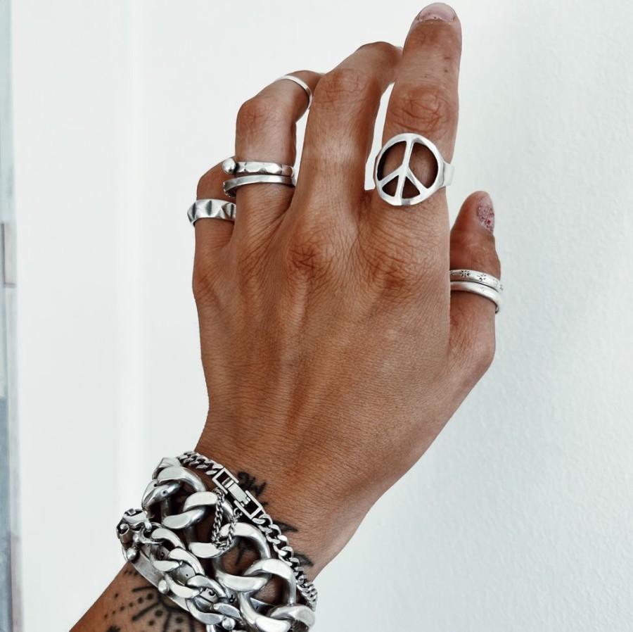 Joyas Delacons Joyas | Anillo Make Love Not War