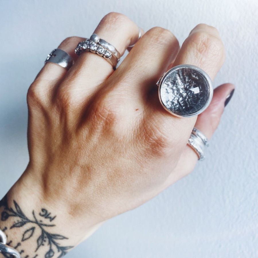 Joyas Delacons Joyas | Anillo Lunar Moon Crater