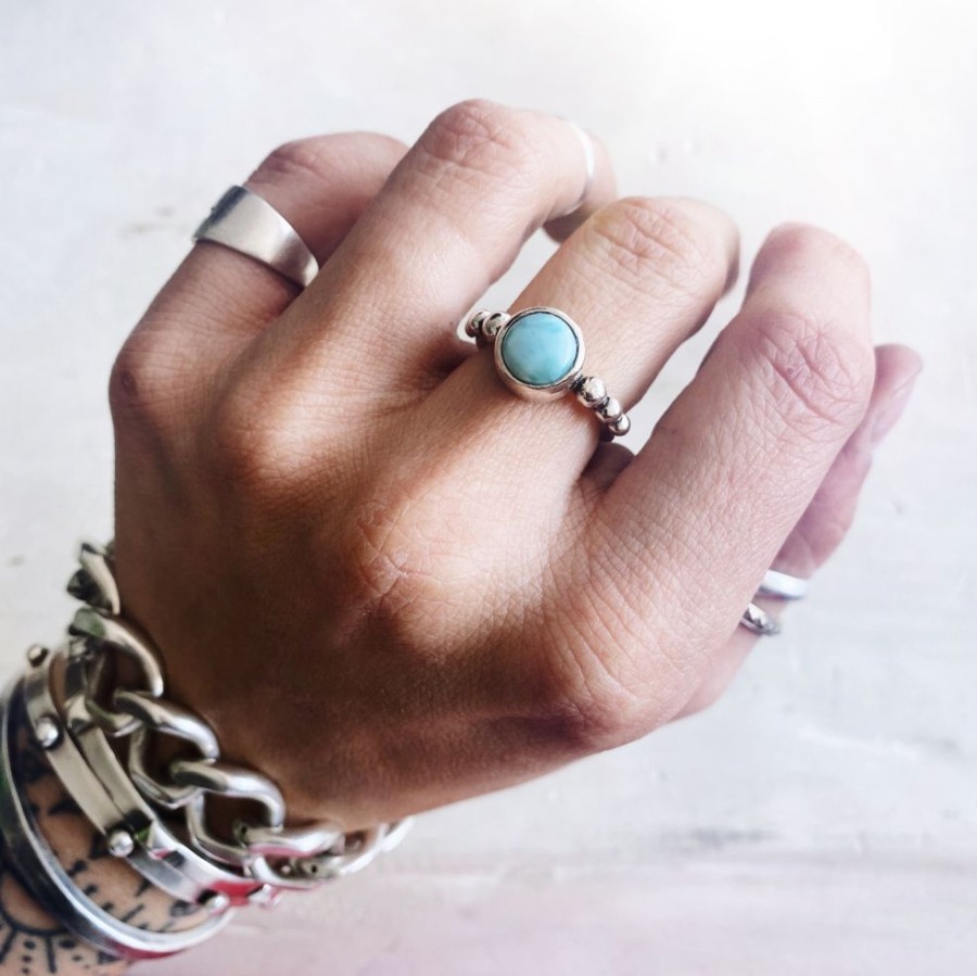 Joyas Delacons Joyas | Anillo Flo Larimar