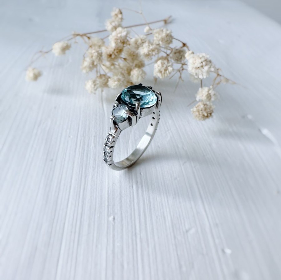 Joyas Delacons Joyas | Anillo Charlotte - Topacios