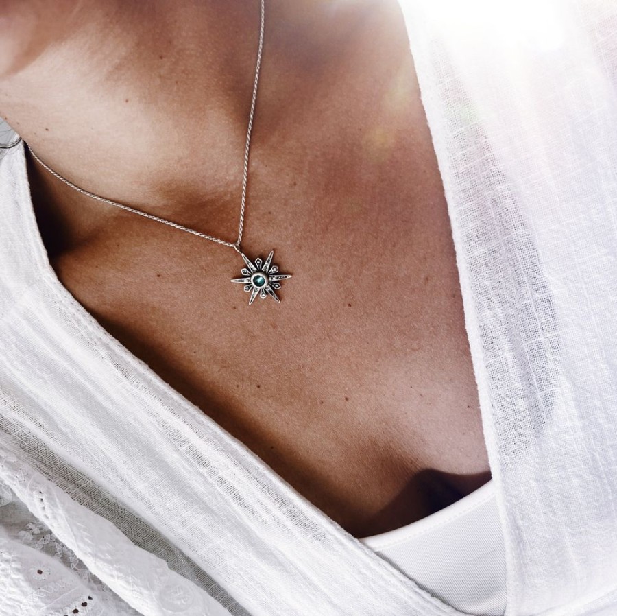 Joyas Delacons Joyas | Colgante Estrella Maria Topacio London Blue