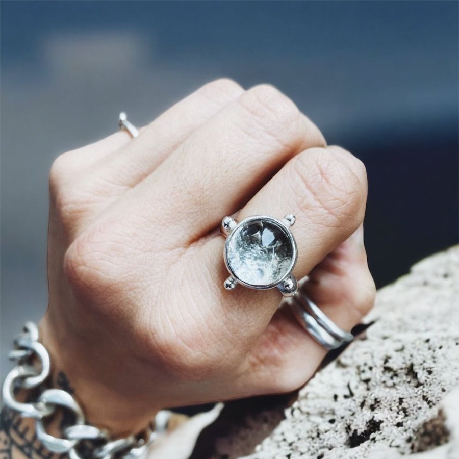 Joyas Delacons Joyas | Anillo Luna Caleidoscopio Crater